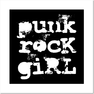 Punk Rock Girl Posters and Art